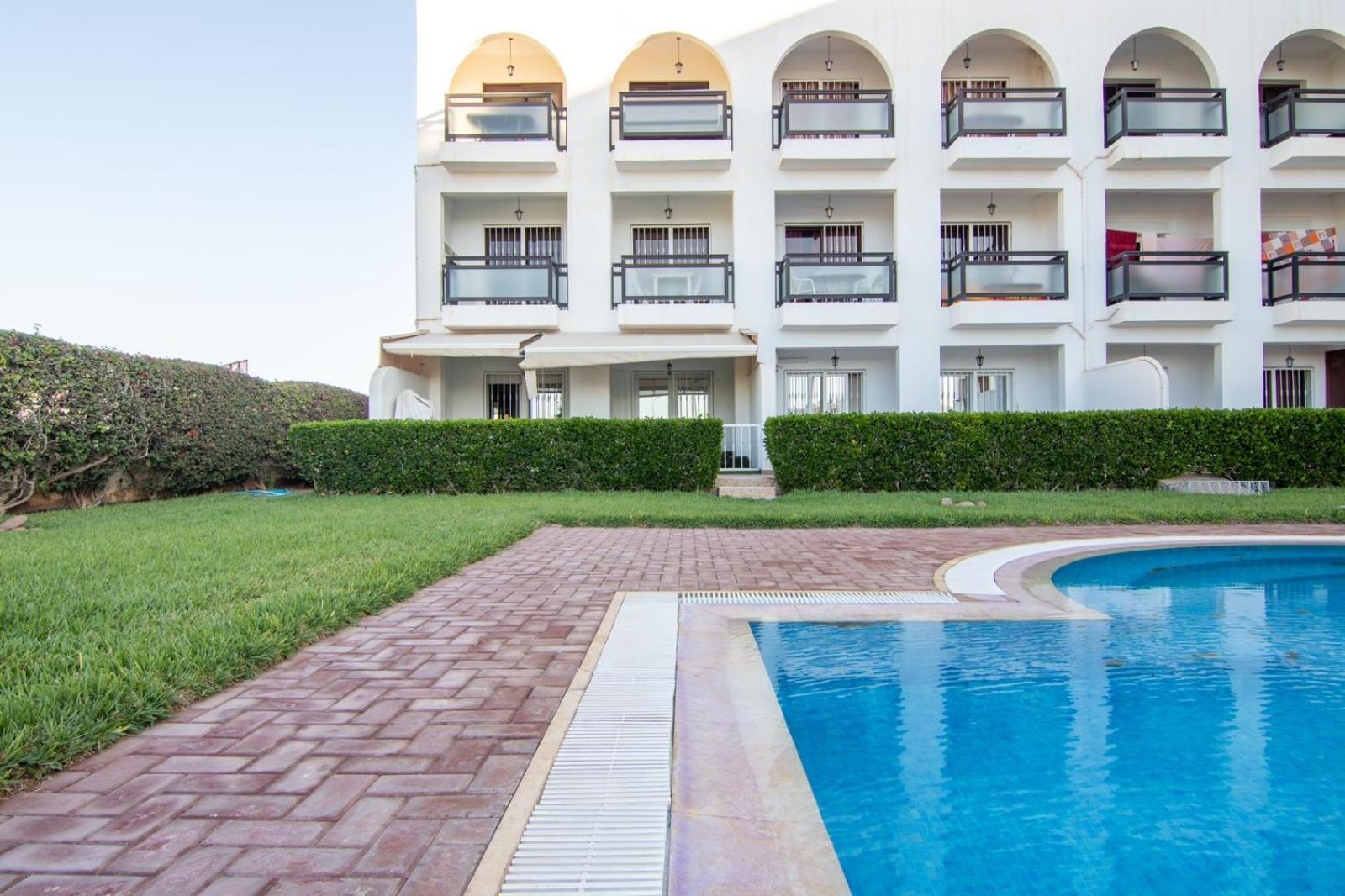 Prime Apt Near Beach With Pool, Amenities, Activities Deals Agadir Exterior photo